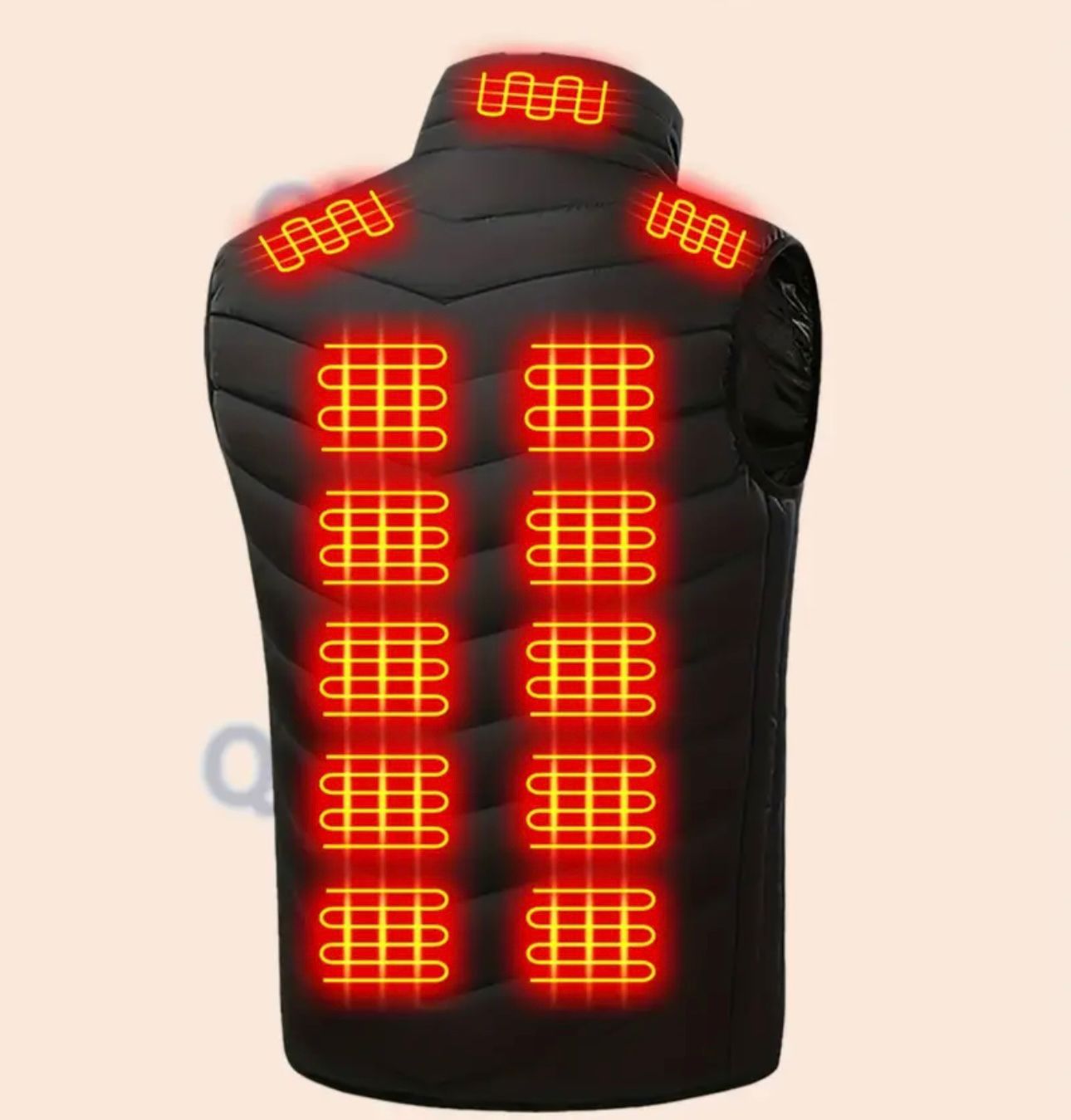 Unisex SmartHeat™️ USB-Powered Body Warmer – 12-Zone Warmth Technology