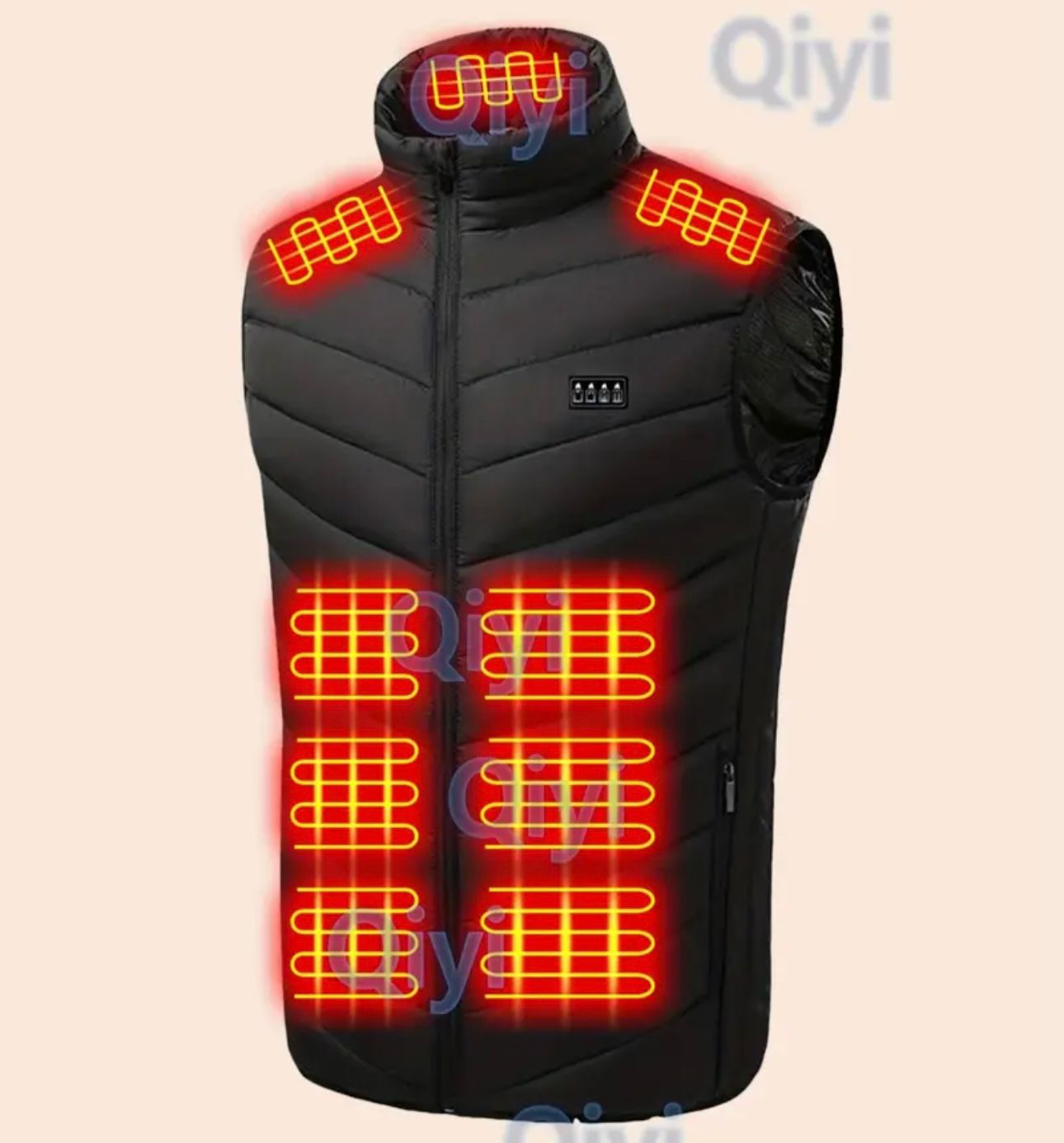 Unisex SmartHeat™️ USB-Powered Body Warmer – 12-Zone Warmth Technology